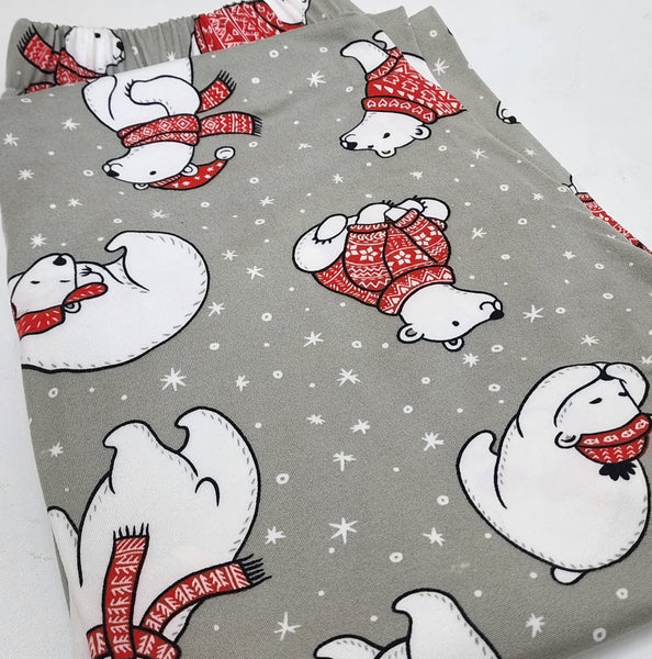 Set de Pijama Navideñas para adultos, Polar Bear, DESDE TALLA XS hasta XXL