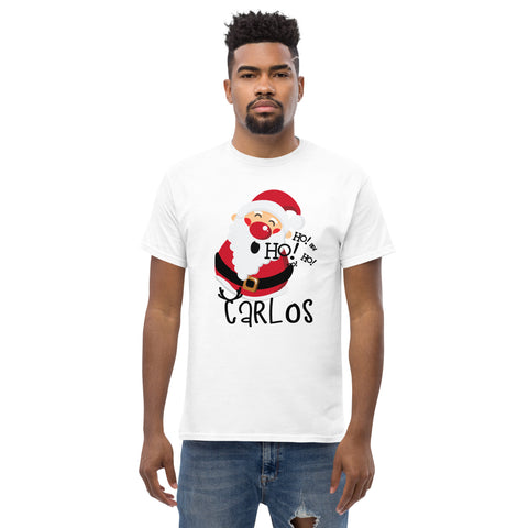 Camisetas blancas familiares, Modelo Santa Ho Ho Ho