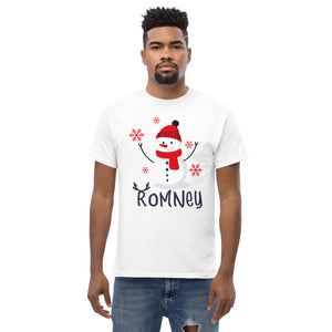 Camisetas blancas familiares, Modelo Snowman