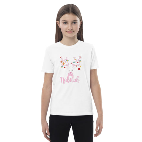 Camisetas blancas familiares, Modelo Fancy Christmas