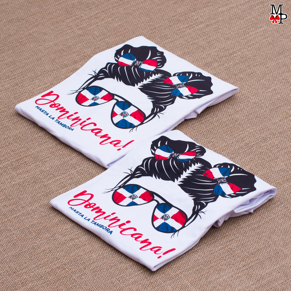 Camiseta personalizada Dominicana hasta la Tambora