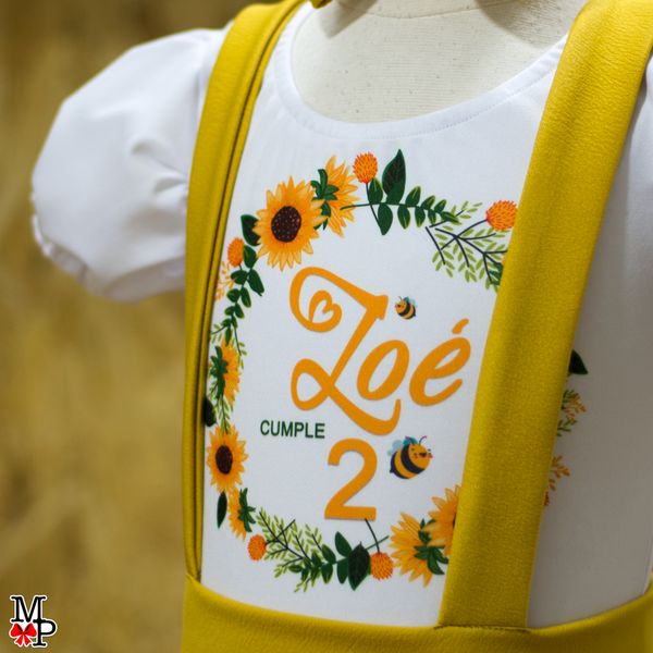 Leotardo personalizado Inspirado en Girasoles